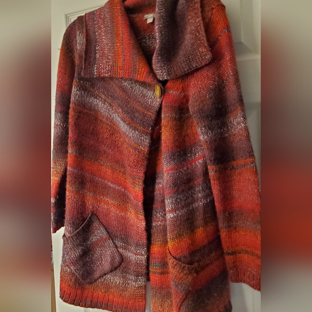 JJill Multicolor Knit Women's Sweater
